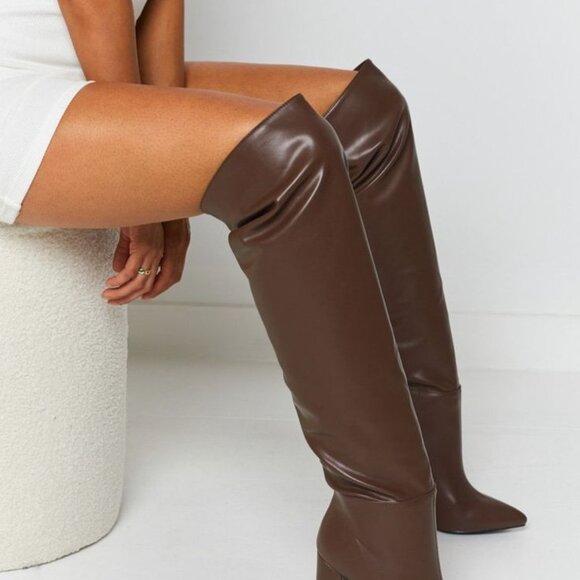 Billini Moscow Boots  brown size 6 - Picture 1 of 9